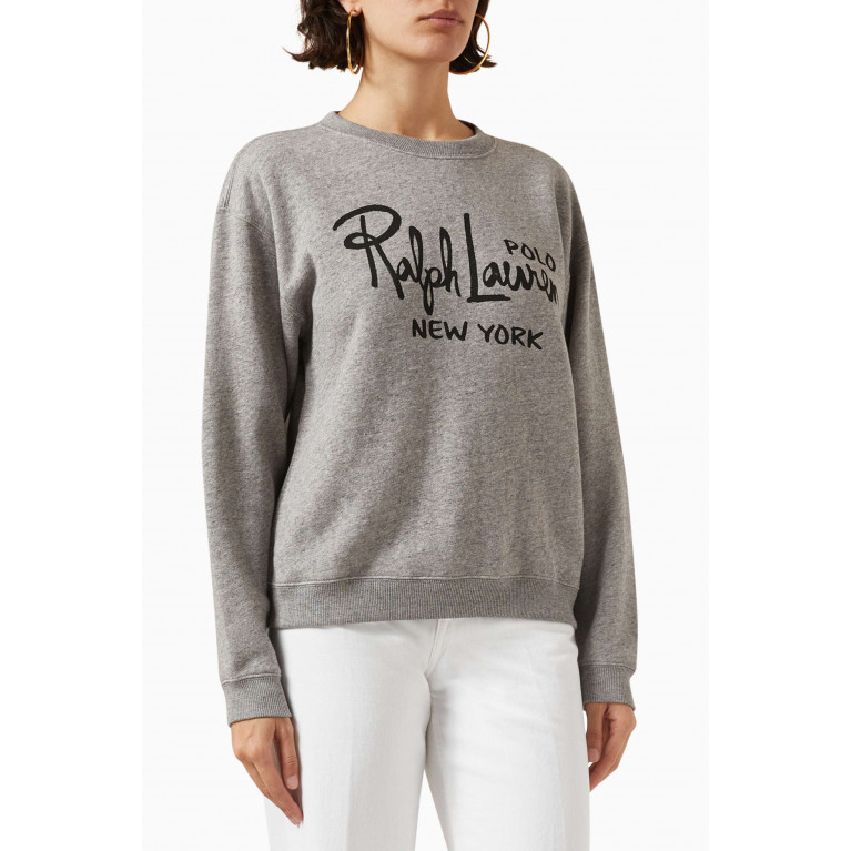 Polo Ralph Lauren - Logo-print Sweatshirt in Cotton-melange