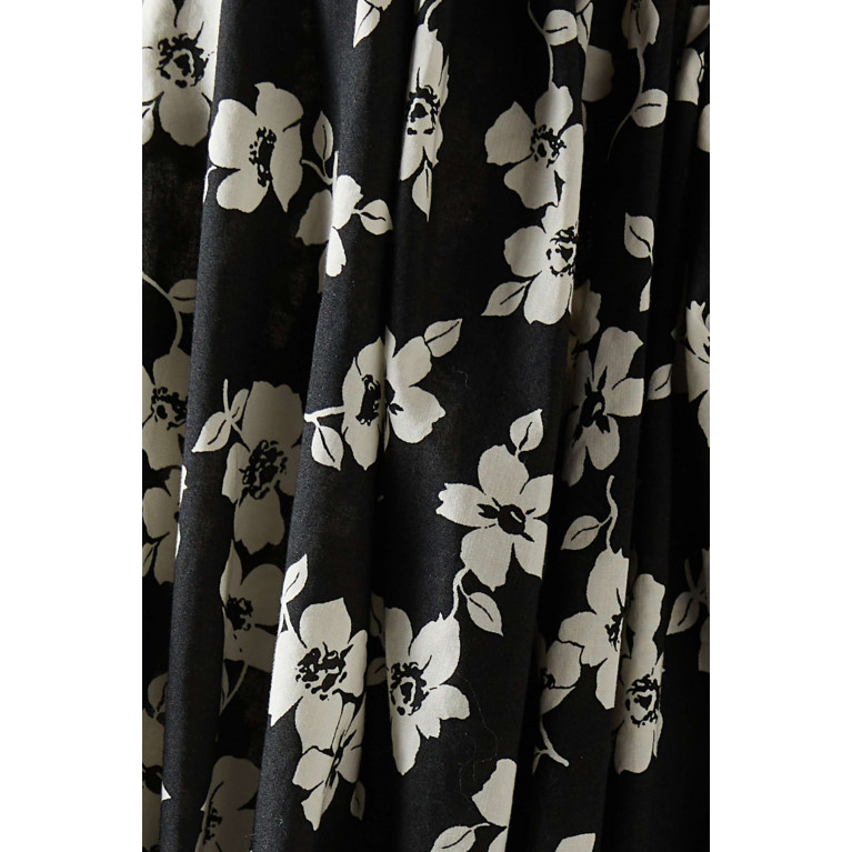 Polo Ralph Lauren - Floral-print Mini Dress in Cotton