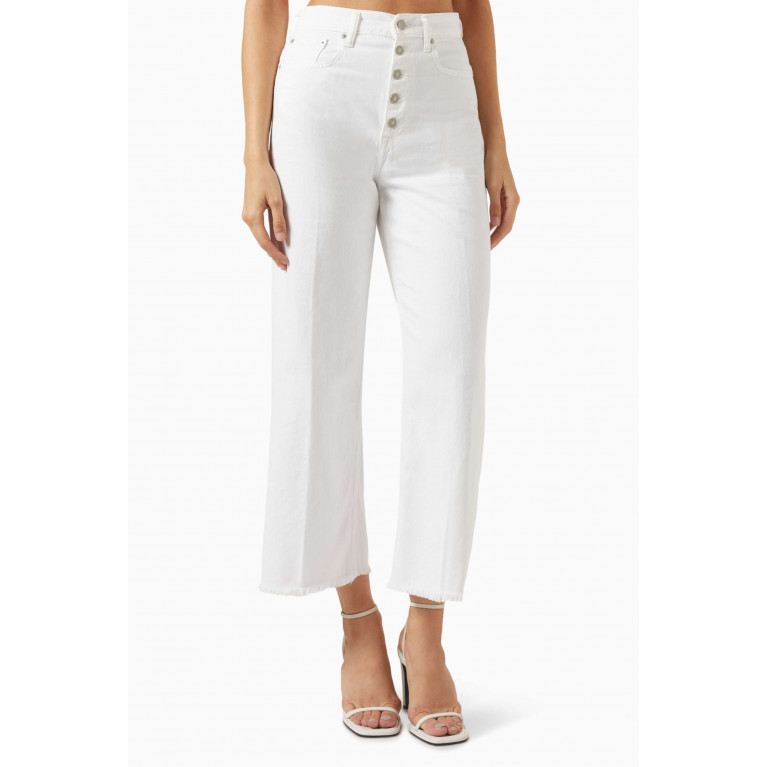 Polo Ralph Lauren - High-waisted Cropped Jeans in Denim