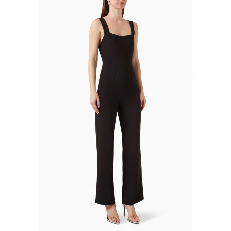 Good American - Luxe Suiting Column Jumpsuit