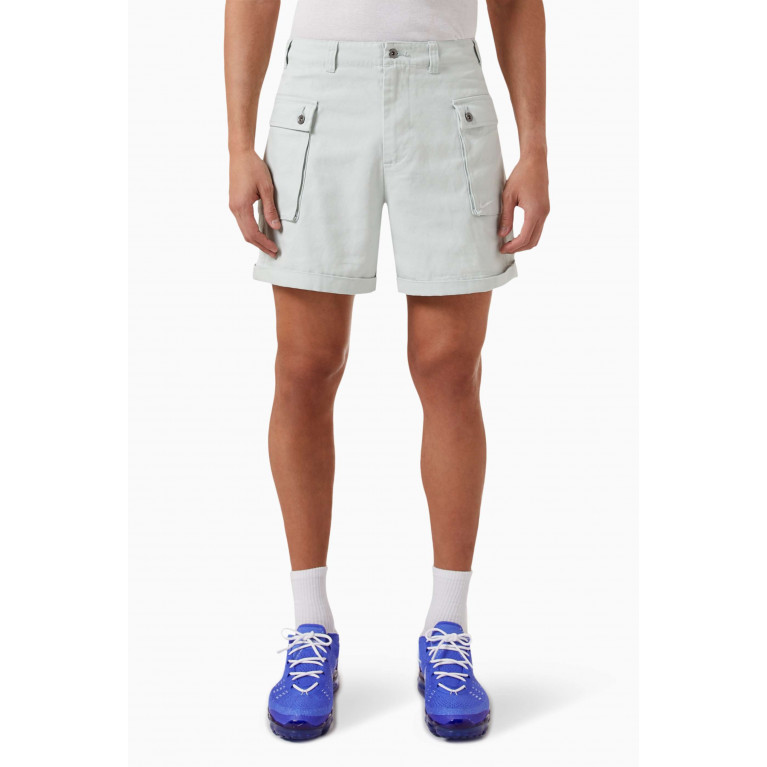 Nike - P44 Cargo Shorts in Cotton Silver