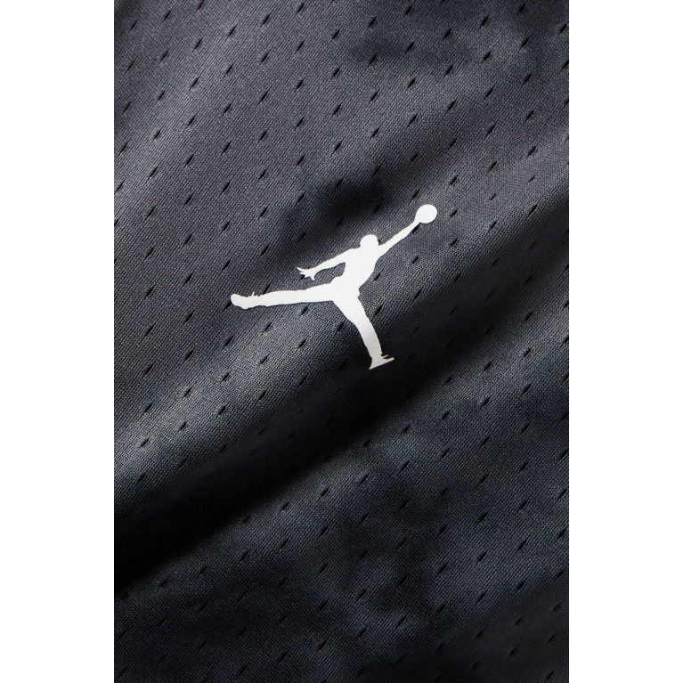 Jordan - Relaxed T-shirt in Mesh Jersey Grey
