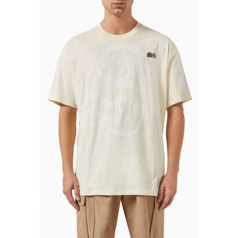 Nike - Floral-print T-shirt in Cotton Neutral