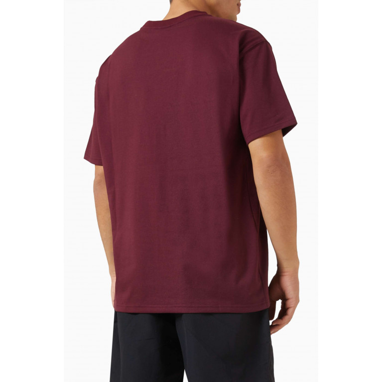Nike - ACG T-shirt in Cotton Jersey Red