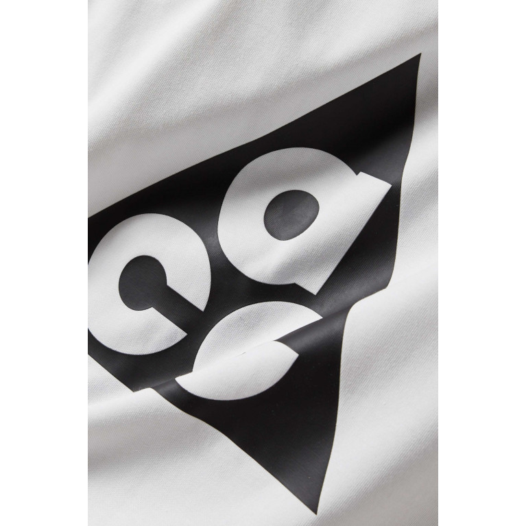 Nike - ACG T-shirt in Cotton Jersey White