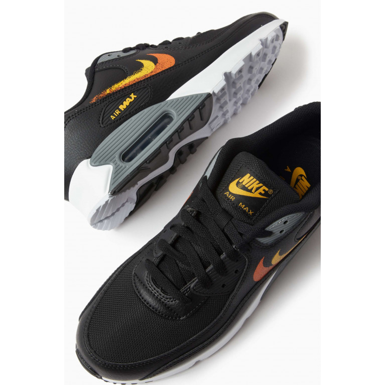 Nike - Air Max 90 Spray Paint Low-top Sneakers in Leather & Mesh