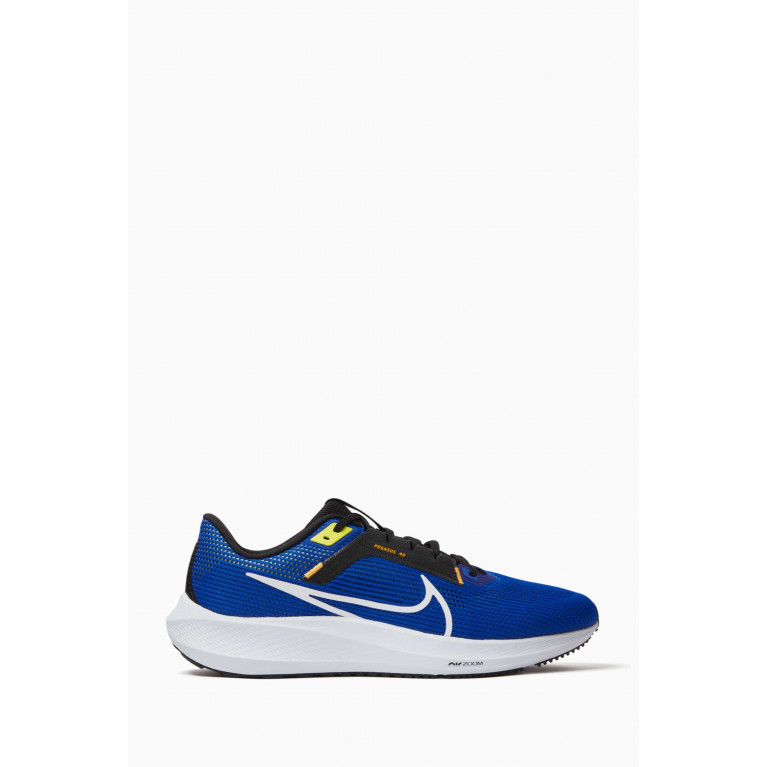 Nike Running - Pegasus 40 Road Running Shoes in Mesh Blue