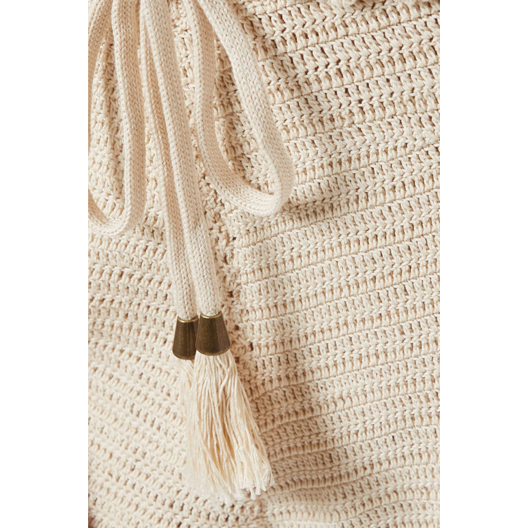 Zimmermann - Chintz Hand Crochet Shorts in Cotton
