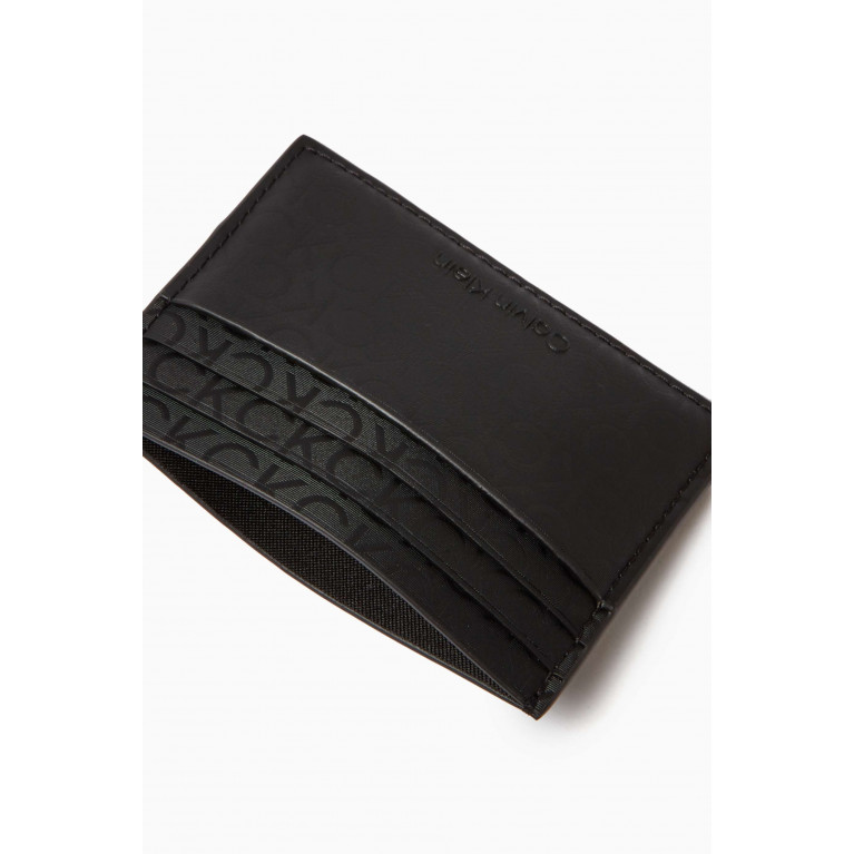 Calvin Klein - CK Elevated Card Holder in Faux Leather