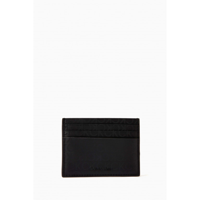Calvin Klein - CK Elevated Card Holder in Faux Leather