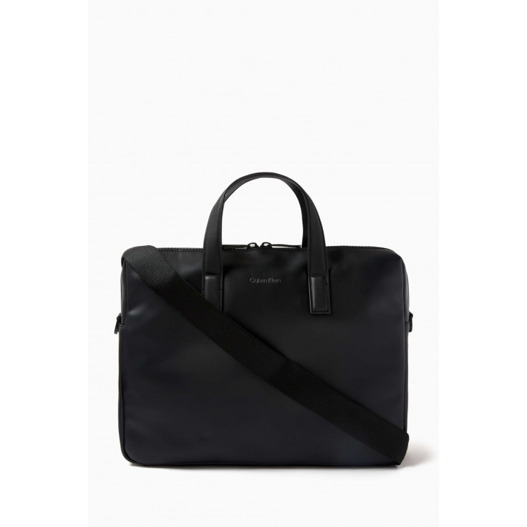 Calvin Klein - CK Must Laptop Bag Smo in Faux Leather