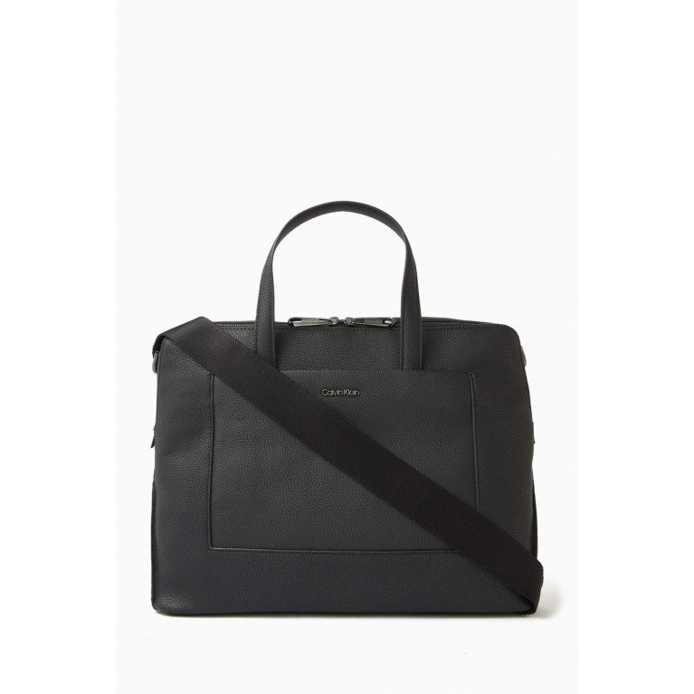 Calvin Klein - Modern Laptop Bag in Faux Leather
