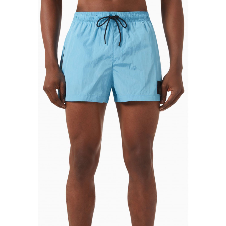 Calvin Klein - Short Drawstring Swim Shorts Blue