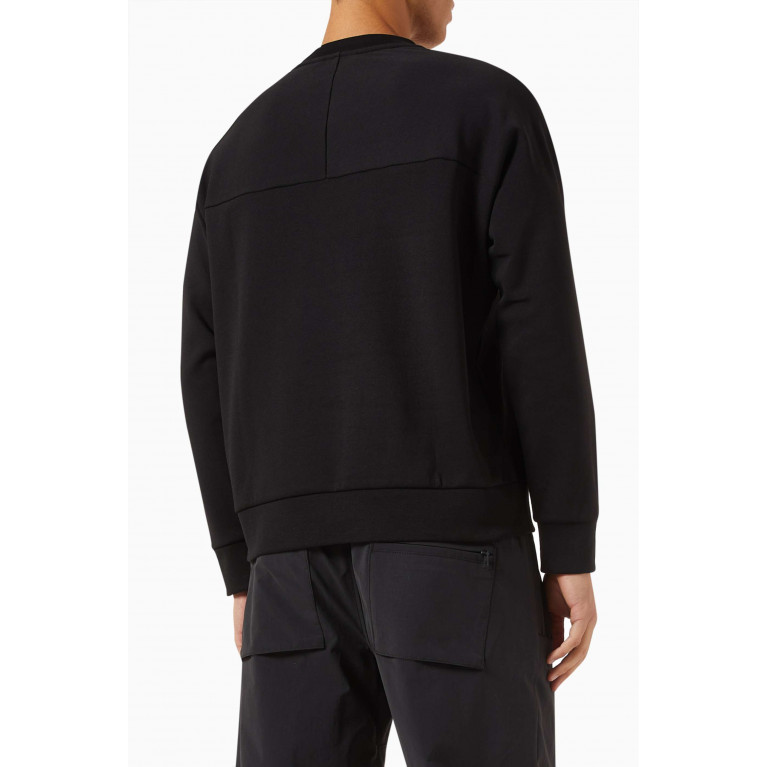 Calvin Klein - 3D Logo-patch Sweatshirt in Cotton-blend