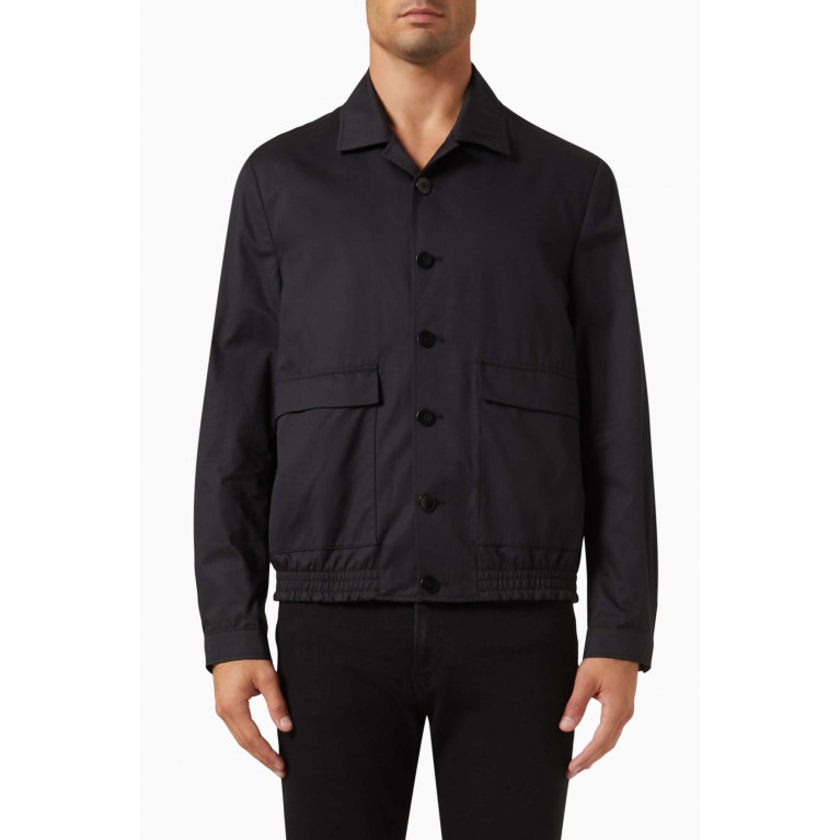 Calvin Klein - Tailored Jacket in Organic Cotton-blend SeaCell™