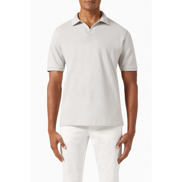 Theory - Brenan Polo Shirt in Cotton Piqué