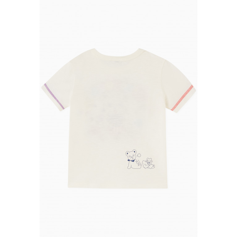 Miki House - Pucci Bear T-shirt in Cotton