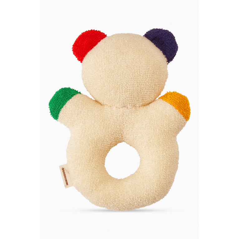Miki House - Soft Ring Rattle in Cotton
