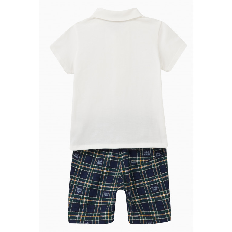 Miki House - Shirt, Shorts & Necktie Formal Set