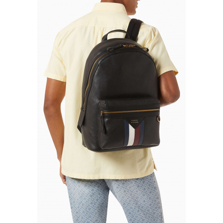 Tommy Hilfiger - Dome Backpack in Premium Leather