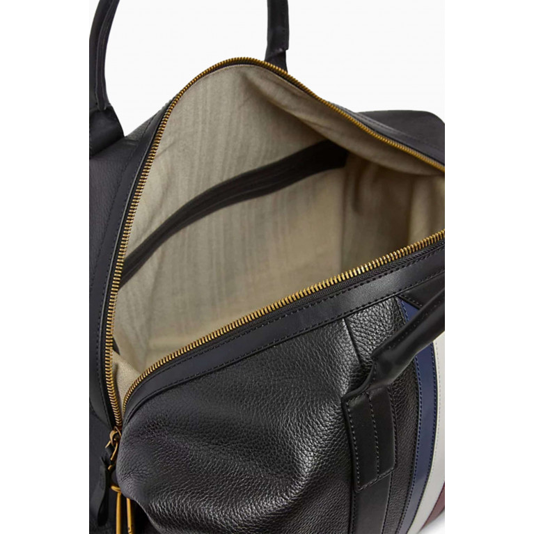 Tommy Hilfiger - Tape Trim Duffel Bag in Premium Leather