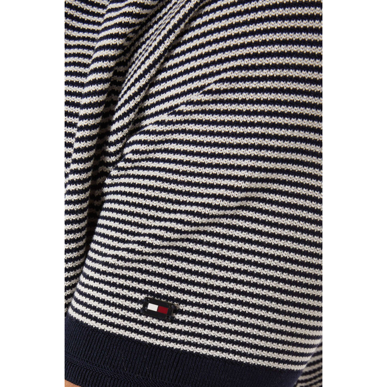 Tommy Hilfiger - Ithaca Striped Sweater in Mercerised Cotton