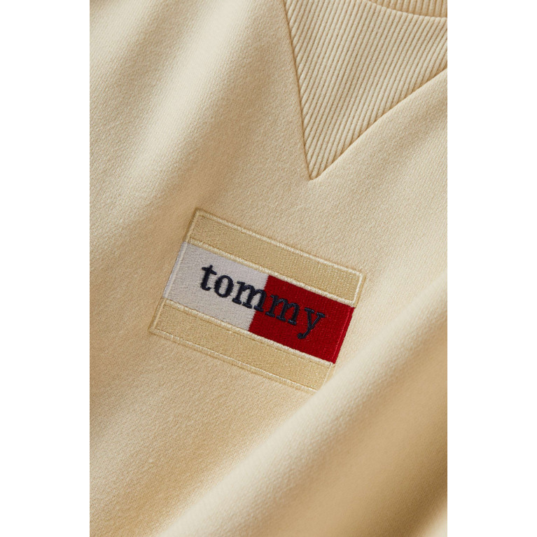 Tommy Jeans - Mock Turtleneck Sweatshirt in Cotton Terry