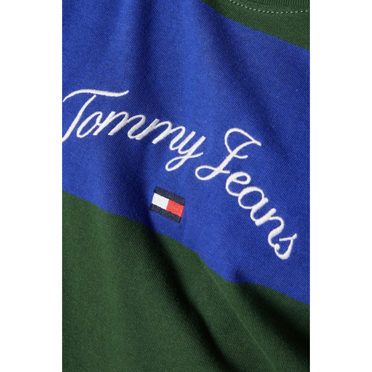Tommy Jeans - Colourblock T-shirt in Cotton Jersey