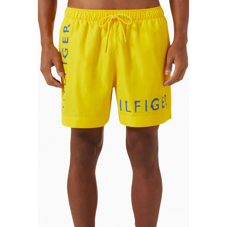 Tommy Hilfiger - Logo Swim Shorts Yellow