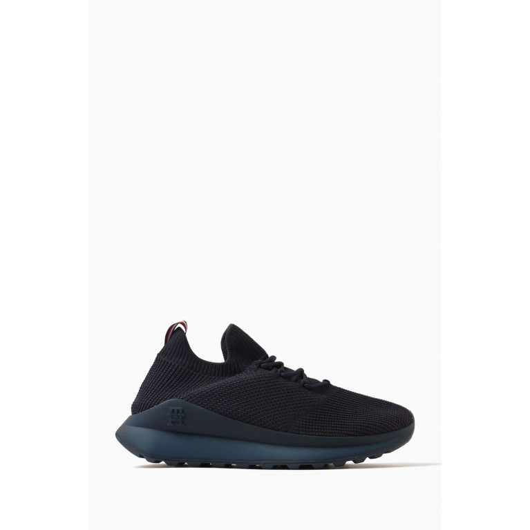 Tommy Hilfiger - Future Runner Sneakers in Knit Blue