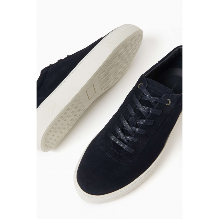 Tommy Hilfiger - Modern Premium Sneakers in Suede Blue