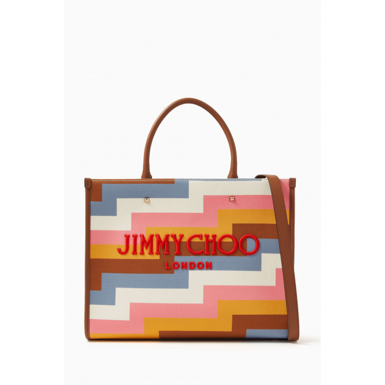 Jimmy Choo - Avenue M Tote Bag in Printed-canvas