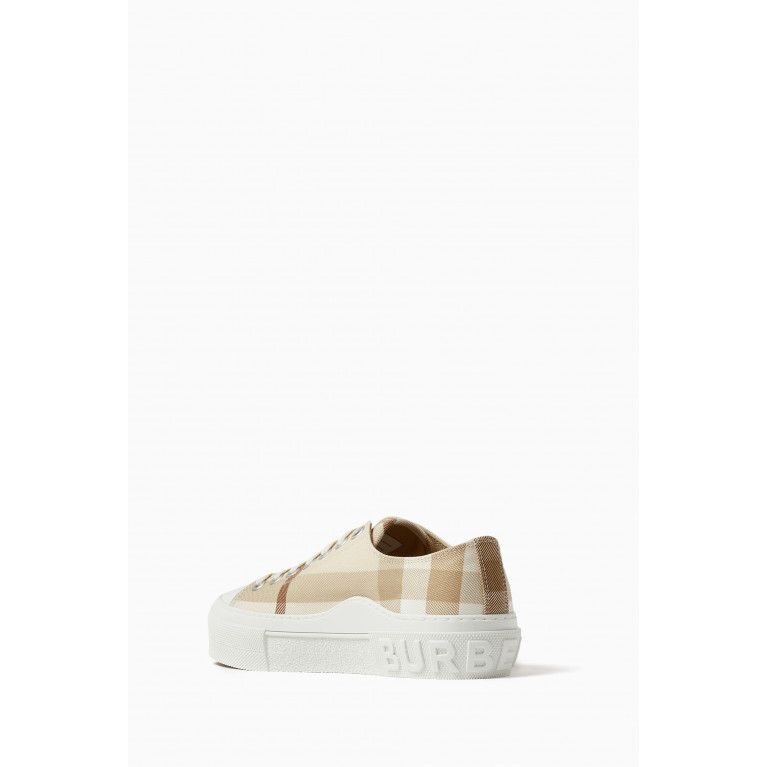 Burberry - Sneakers in Check Cotton
