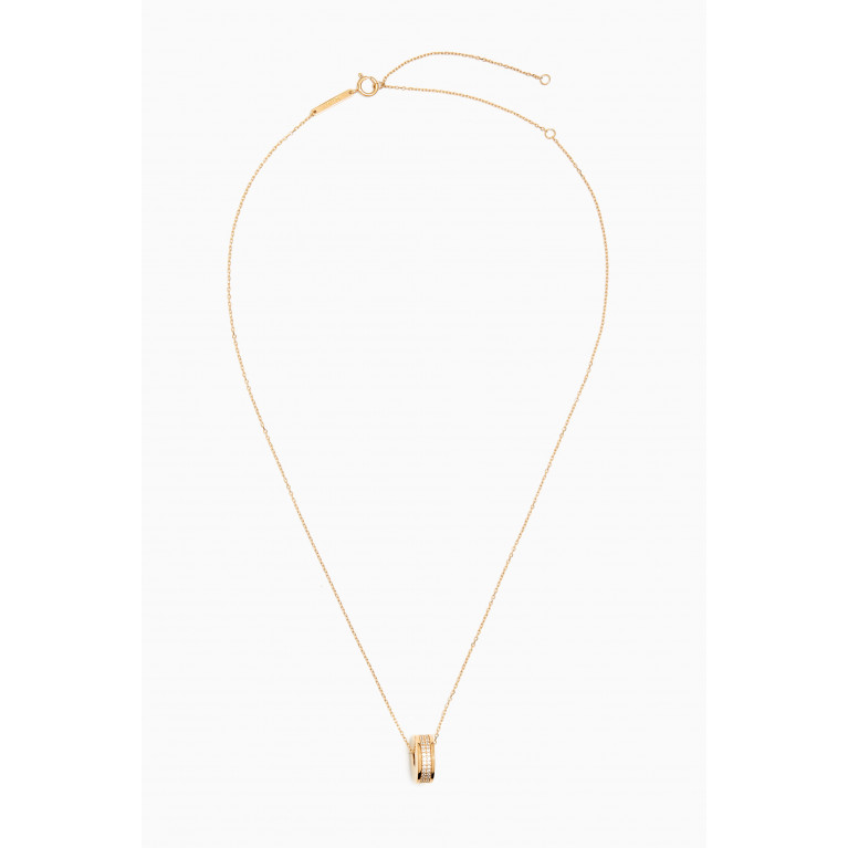 PDPAOLA - Atlas Pendant Necklace in 18kt Gold-plated Sterling Silver