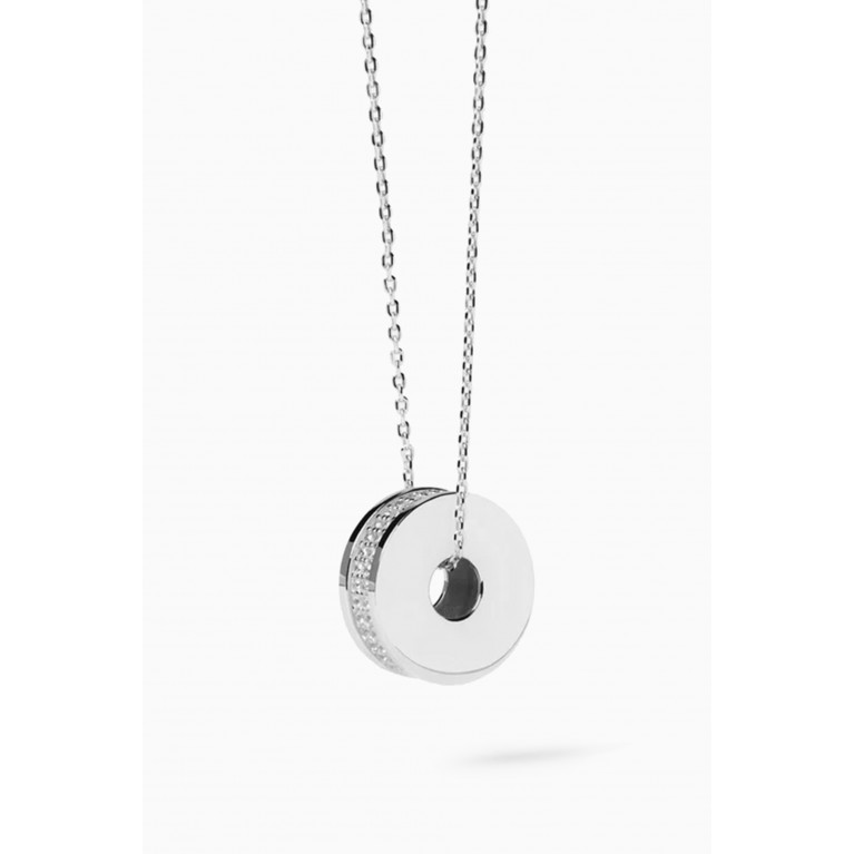 PDPAOLA - Atlas Pendant Necklace in Sterling Silver