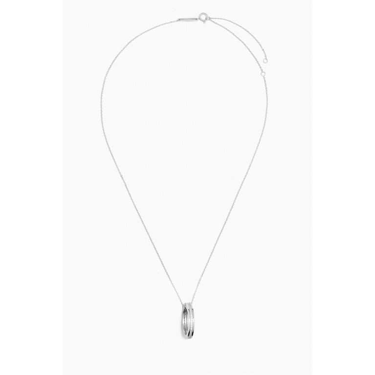 PDPAOLA - Infinity Pendant Necklace in Sterling Silver