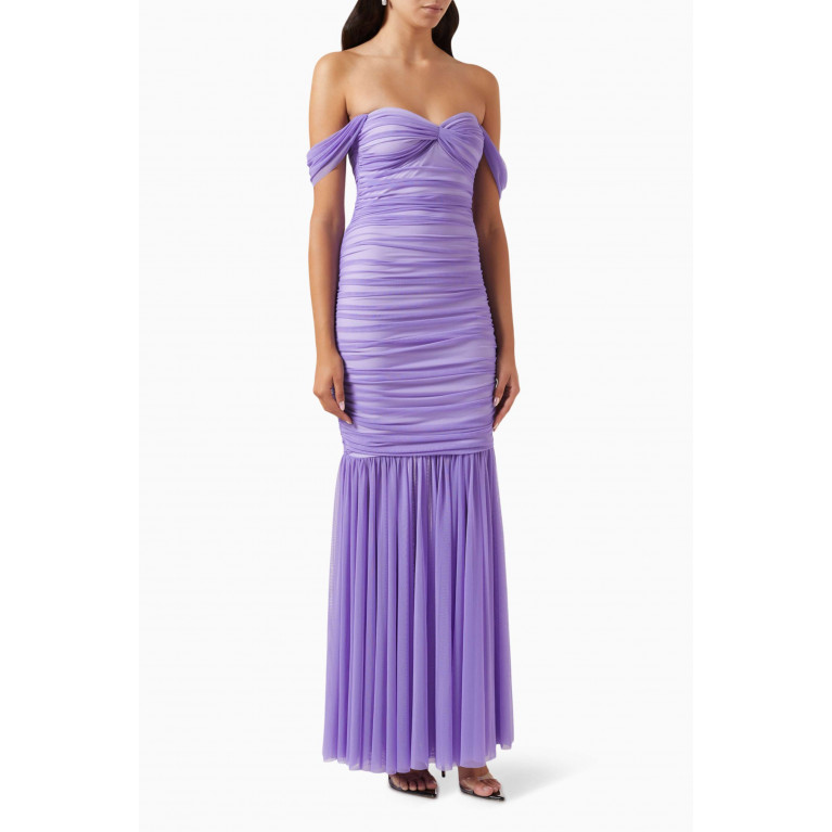 Norma Kamali - Walter Fishtail Gown in Mesh