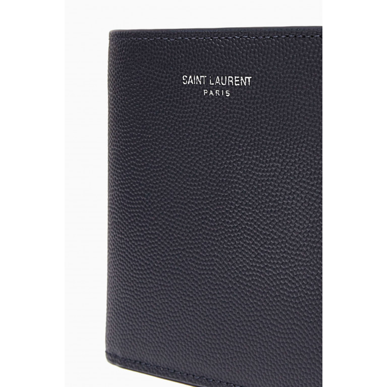Saint Laurent - East/West Wallet in Grained Leather