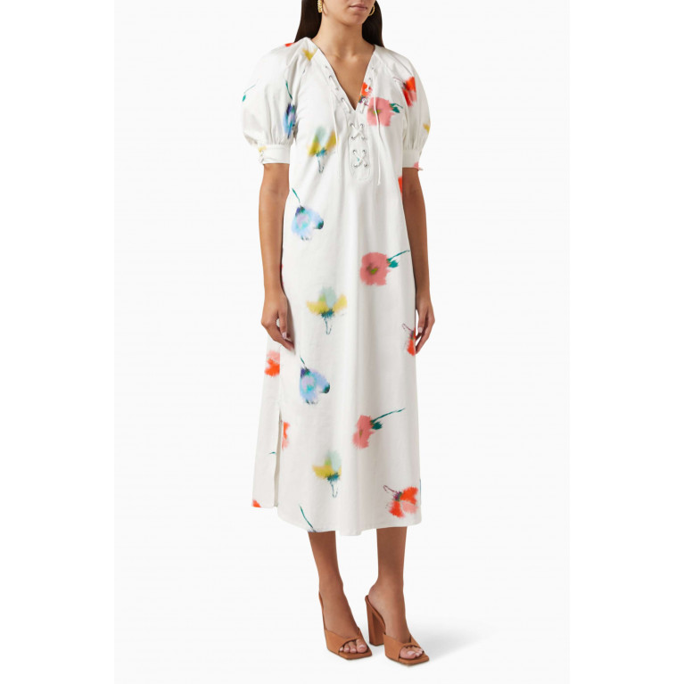 Sleeper - Garden Dress in Stretch-cotton