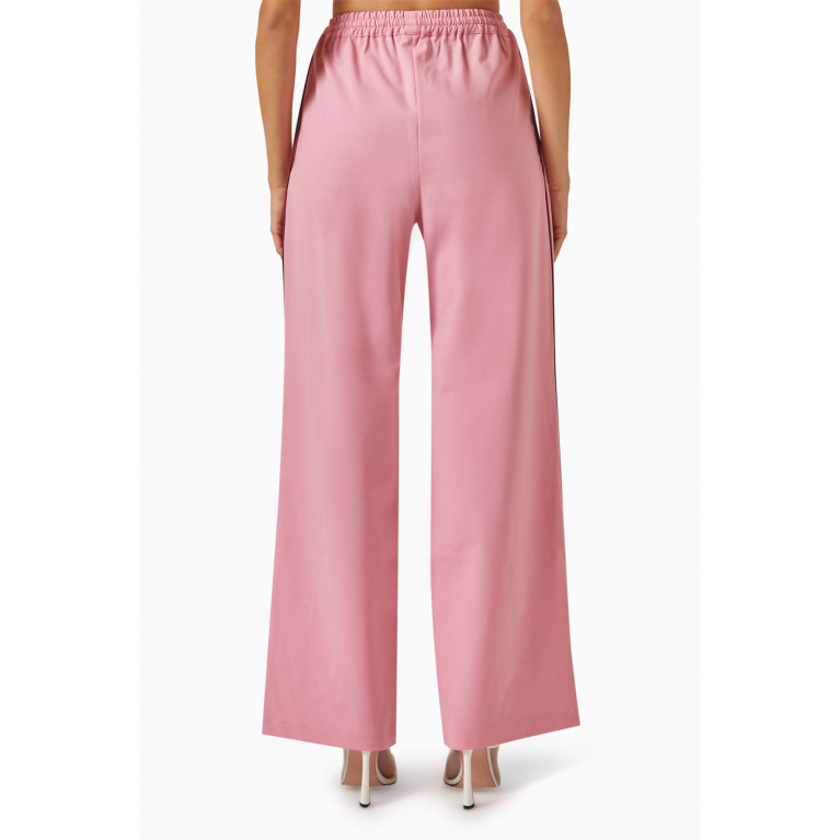 Sleeper - Off Duty Piped Pants in Stretch Wool-blend