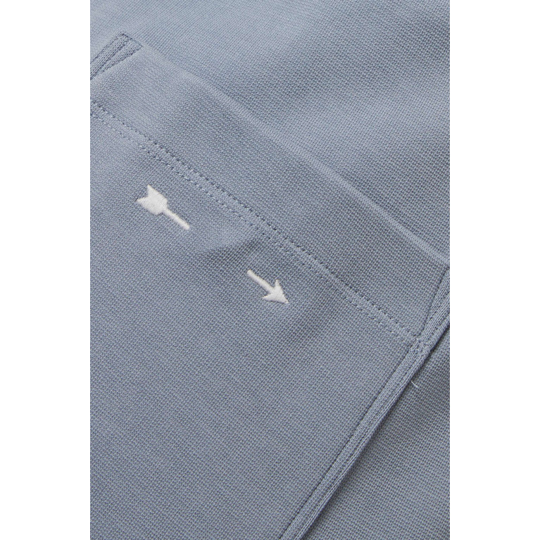 The Upside - Monte High-rise Pants in Stretch Organic-cotton Blue