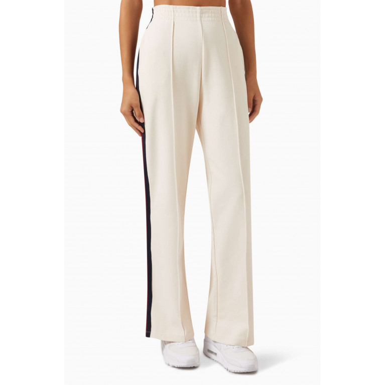 The Upside - Monte High-rise Pants in Stretch Organic-cotton Neutral