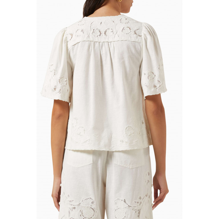 Sea New York - Baylin Lace Top in Cotton Blend