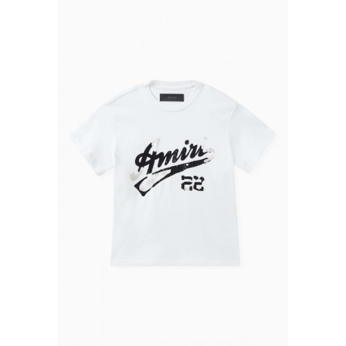 Amiri - Logo-print T-shirt in Cotton