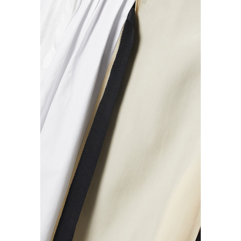 BAQA - Colour-block Maxi Dress in Cotton
