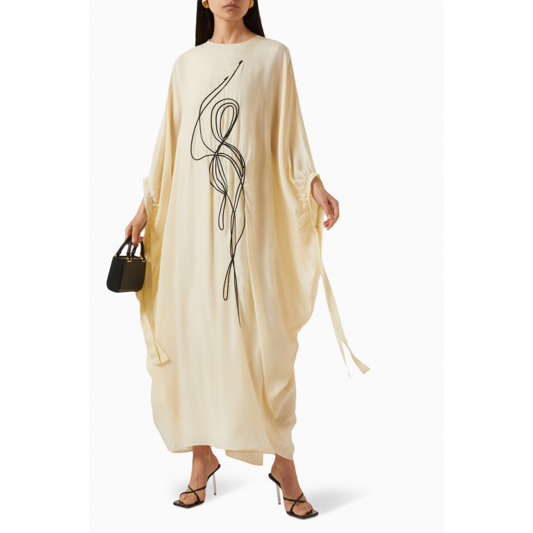 BAQA - Embroidered Maxi Dress