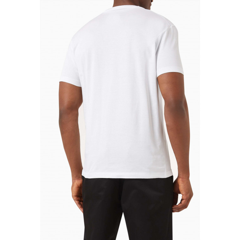 Dsquared2 - Logo T-shirt in Cotton Jersey White