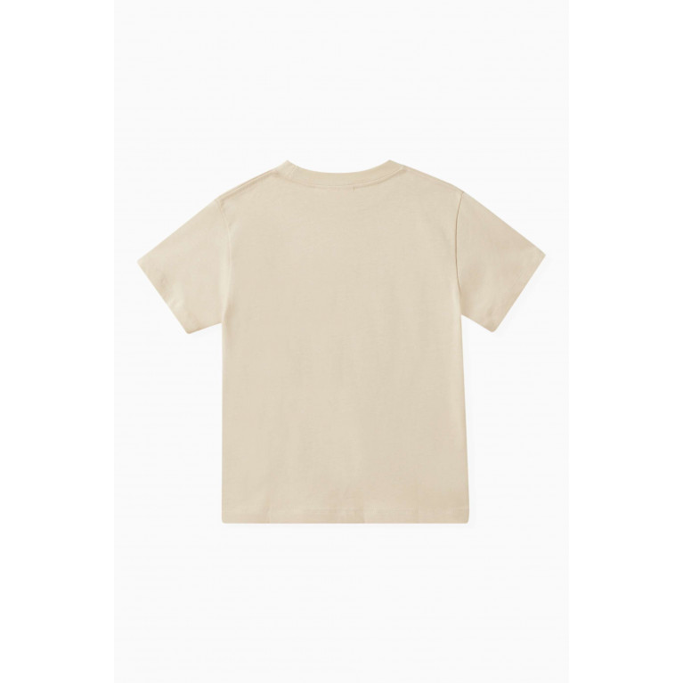 Molo - Riley Printed T-shirt in Cotton-jersey Neutral