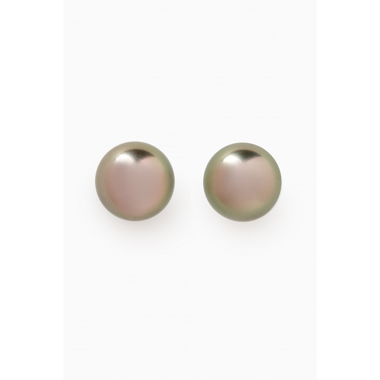 Robert Wan - Akila Pearl Stud Earrings in 18kt Rose Gold