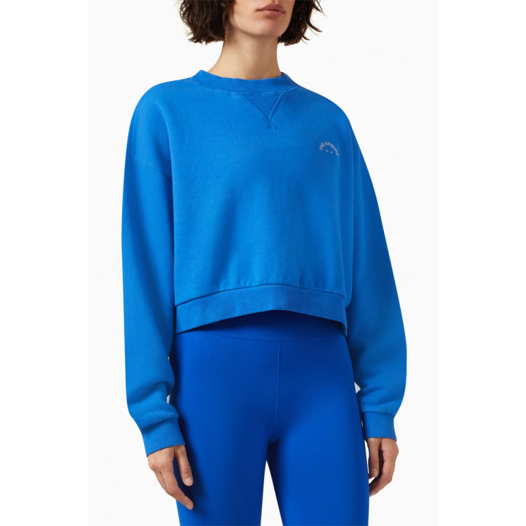 The Upside - Dominique Crew Sweatshirt in Organic Cotton-fleece